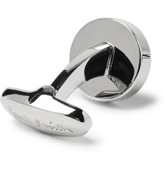Paul Smith 8-Ball Silver-Tone Mother-Of-Pearl Cufflinks — view 3