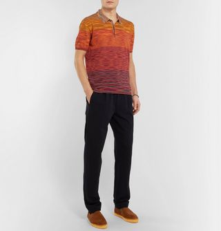 Bottega Veneta Intrecciato Suede Espadrilles — view 6