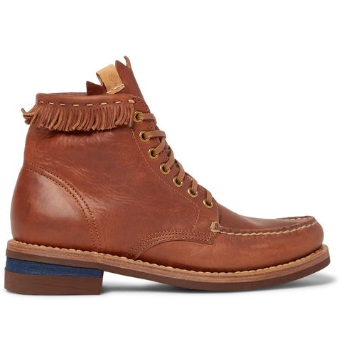 Visvim Fringed Leather Boots
