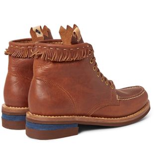 Visvim Fringed Leather Boots — view 6