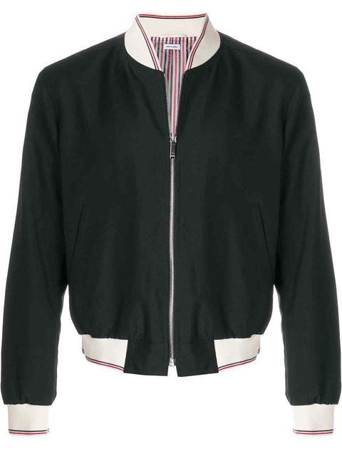 Thom Browne Long Sleeve Bomber Jacket