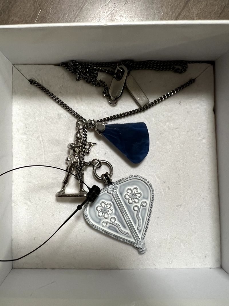 Maison Martin Margiela Silver-Tone Necklace — view 1
