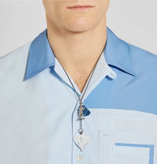 Maison Martin Margiela Silver-Tone Necklace — view 4