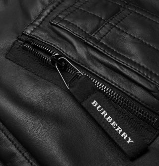 Burberry Leather Bomber Jacket — view 5