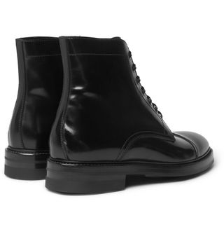 Paul Smith Master Polished-Leather Boots — view 4