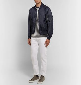 Burberry Nylon Bomber Jacket — view 3