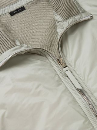 Tom Ford Slim-Fit Merino Wool and Padded Nylon Jacket — view 6