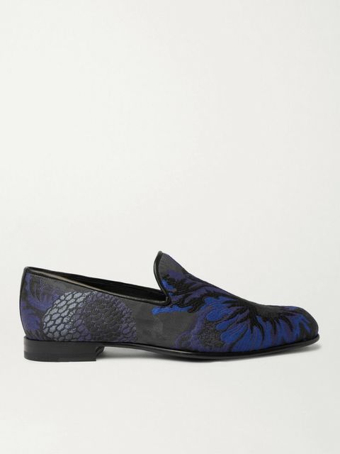 Brioni Jacquard Loafers