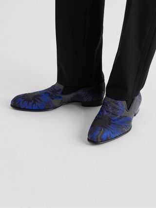 Brioni Jacquard Loafers — view 2
