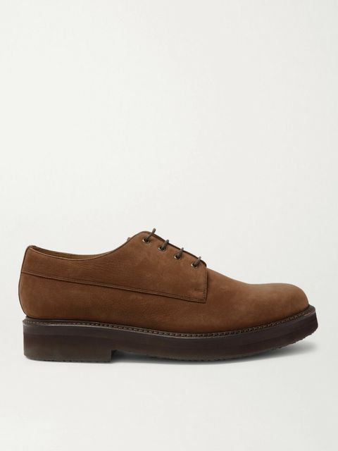 Grenson Hurley Nubuck Derby Shoes