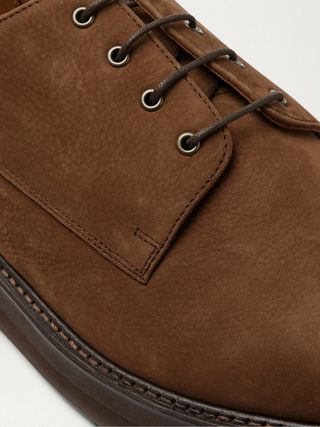 Grenson Hurley Nubuck Derby Shoes — view 6