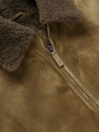 Berluti Shearling Bomber Jacket — view 6