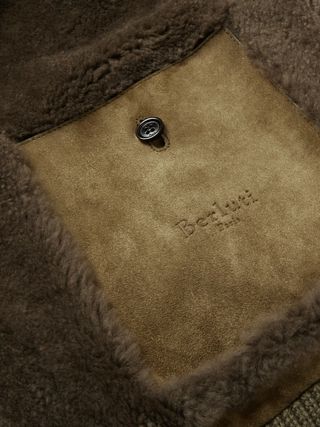 Berluti Shearling Bomber Jacket — view 7