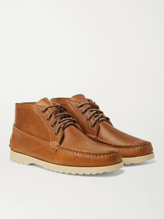 Quoddy Telos Leather Chukka Boots — view 4