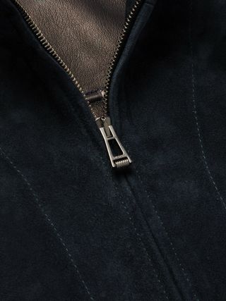 Belstaff Hughes Suede Bomber Jacket — view 5