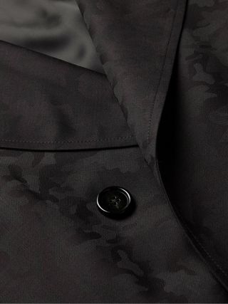 Dolce&Gabbana Camouflage-Jacquard Virgin Wool-Twill Trench Coat — view 5