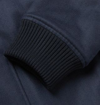 Brioni Herringbone Wool Bomber Jacket — view 5