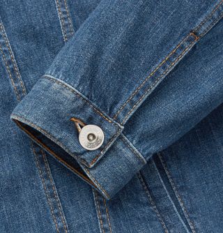 Brunello Cucinelli Stretch-Denim Jacket — view 5