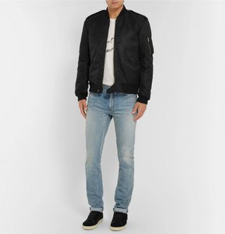 Yves Saint Laurent Shell Bomber Jacket — view 2