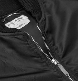 Yves Saint Laurent Shell Bomber Jacket — view 5