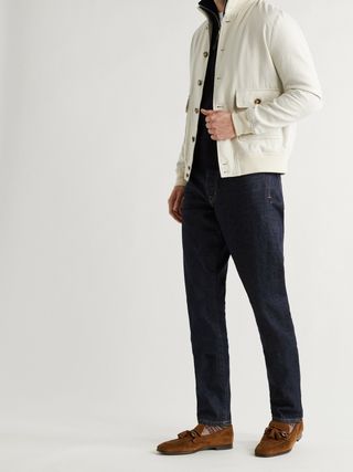 Tom Ford Sean Tasselled Suede Loafers — view 3