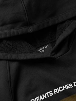 Enfants Riches Deprimes Oversized Printed Loopback Cotton-Jersey Hoodie — view 6