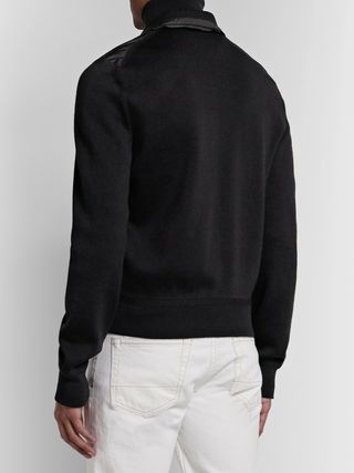 Tom Ford Slim-Fit Merino Wool and Padded Nylon Jacket — view 5