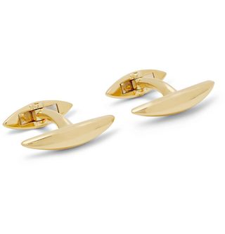 Shaun Leane Arc Gold-Plated Cufflinks — view 3