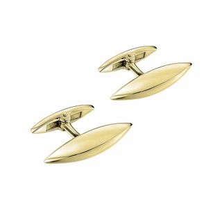 Shaun Leane Arc Gold-Plated Cufflinks — view 9