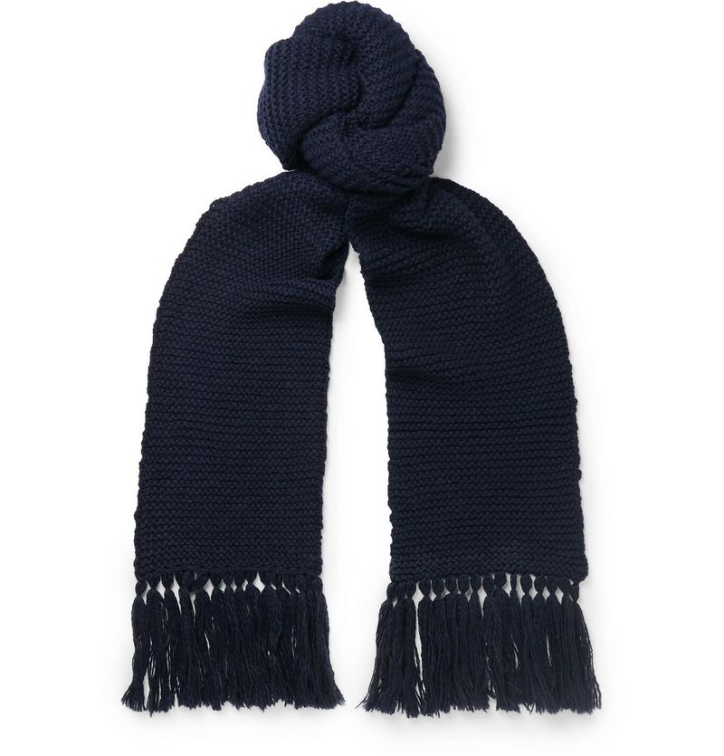 Dries Van Noten Tasselled Wool Scarf — view 1