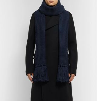 Dries Van Noten Tasselled Wool Scarf — view 3