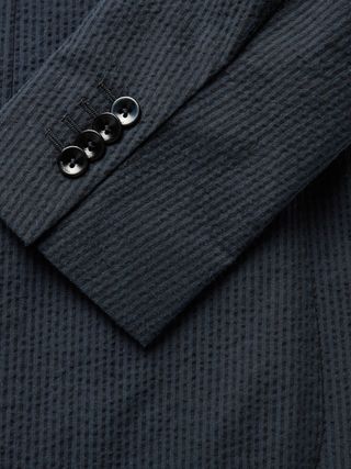 Boglioli Slim-Fit Unstructured Striped Cotton-Seersucker Suit — view 5