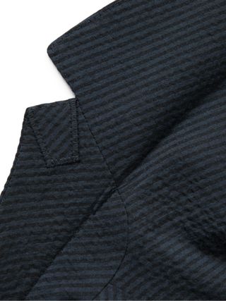 Boglioli Slim-Fit Unstructured Striped Cotton-Seersucker Suit — view 6