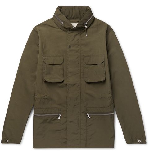 Folk Shell Green Field Jacket