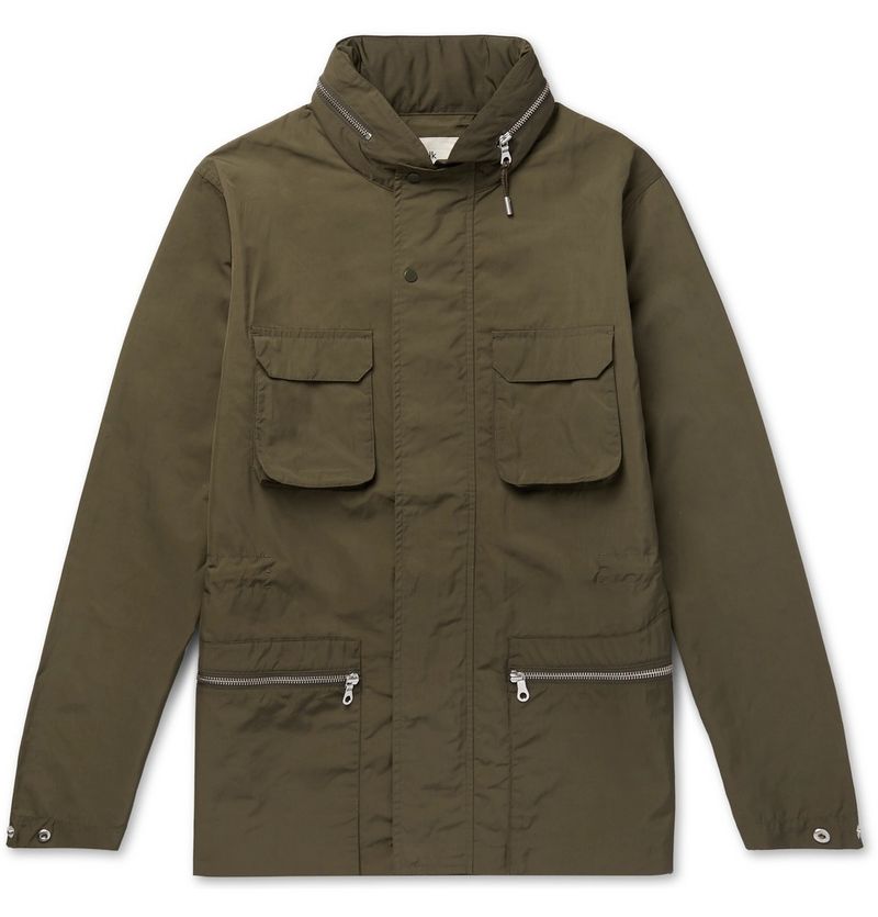 Folk Shell Green Field Jacket — view 1