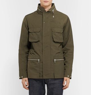 Folk Shell Green Field Jacket — view 2
