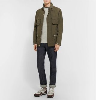 Folk Shell Green Field Jacket — view 4