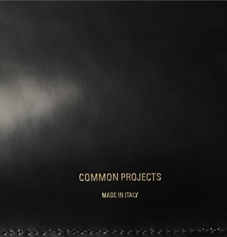 Common Projects Polished-Leather Pouch — view 4