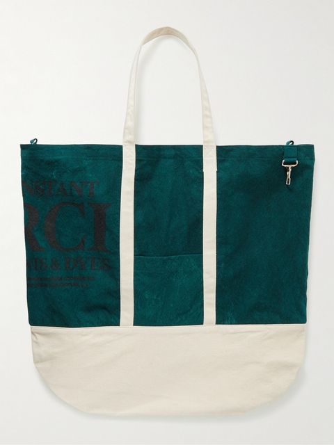 Reese Cooper Printed Cotton-Canvas Tote Bag