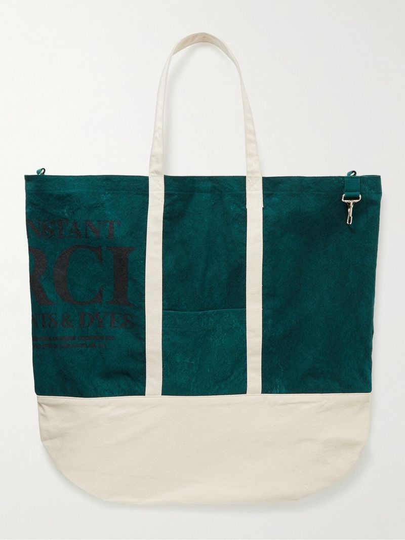 Reese Cooper Printed Cotton-Canvas Tote Bag — view 1