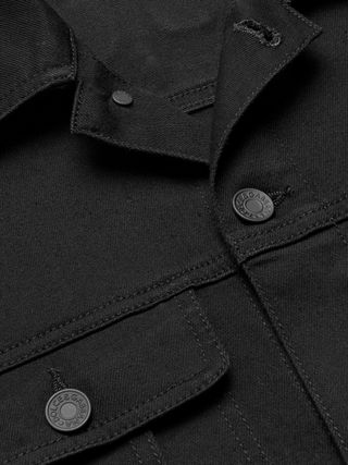 Dolce&Gabbana Logo-Appliquéd Stretch-Denim Jacket — view 5