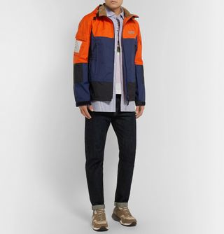 Visvim Roland Suede and Wool Sneakers — view 5
