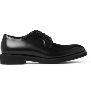 Paul Smith Ludlow Polished-Leather Derby Shoes — view 2