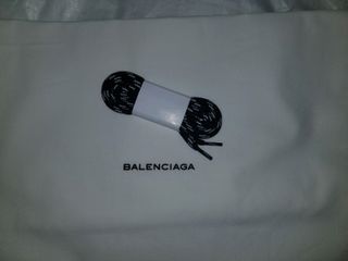 Balenciaga Triple S Suede, Leather and Mesh Sneakers — view 10