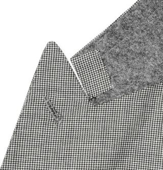 Kingsman Harry's Grey Puppytooth Wool and Linen-Blend Suit Jacket — view 5