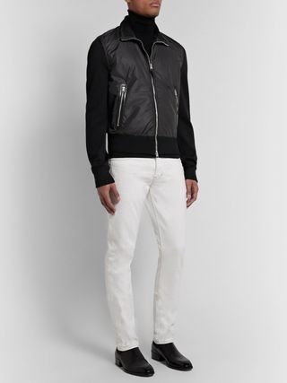 Tom Ford Slim-Fit Merino Wool and Padded Nylon Jacket — view 2