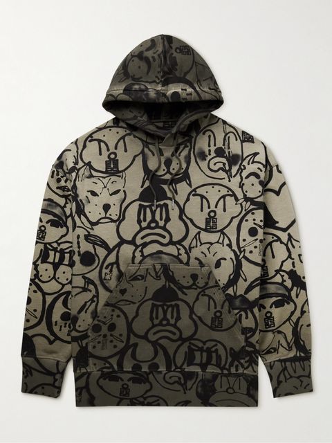 Givenchy × Chito Printed Cotton-Jersey Hoodie