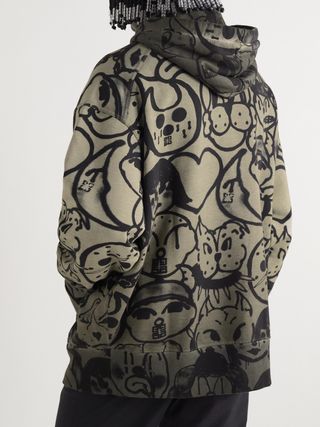 Givenchy × Chito Printed Cotton-Jersey Hoodie — view 4