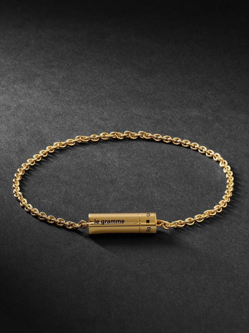 Le Gramme 9g Gold Chain Bracelet — view 1