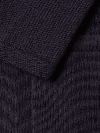 Ralph Lauren Purple Label Shawl-Collar Double-Breasted Cashmere Cardigan — view 5